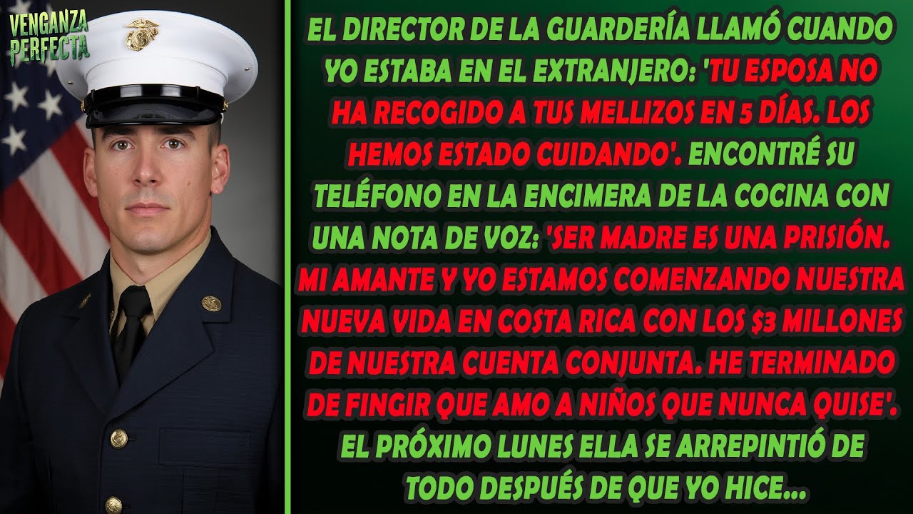 Mi mujer dejó a mis hijos en la guardería durante cinco días y luego desapareció ...