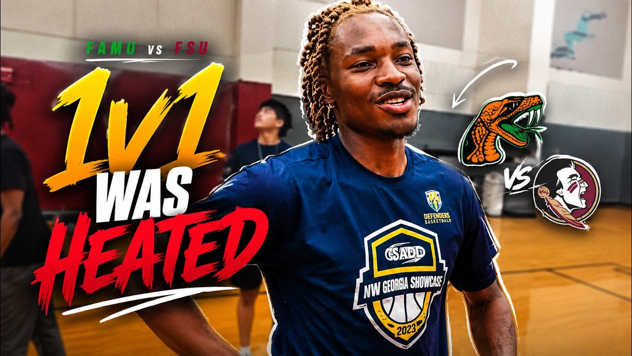 HEATED 1v1 BASKETBALL (FAMU VS FSU)