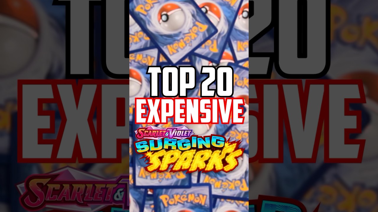 Самые дорогие карты покемонов Surgeing Sparks!