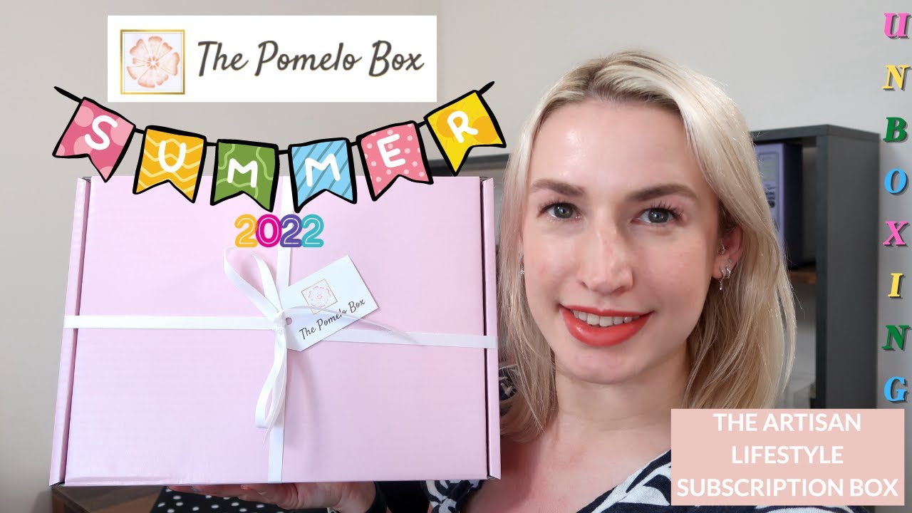 The Pomelo Box Summer 2022 | Artisan Lifestyle Subscription
