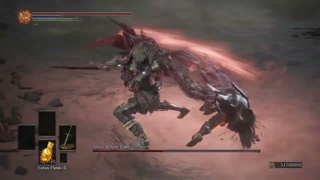 I kill Slave Knight Gael every day till i die. part: 356