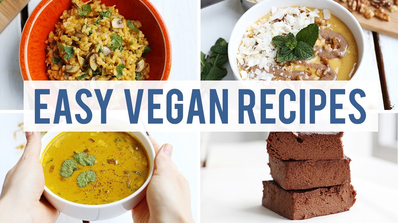 EASY VEGAN RECIPES FOR LAZY DAYS | Fablunch
