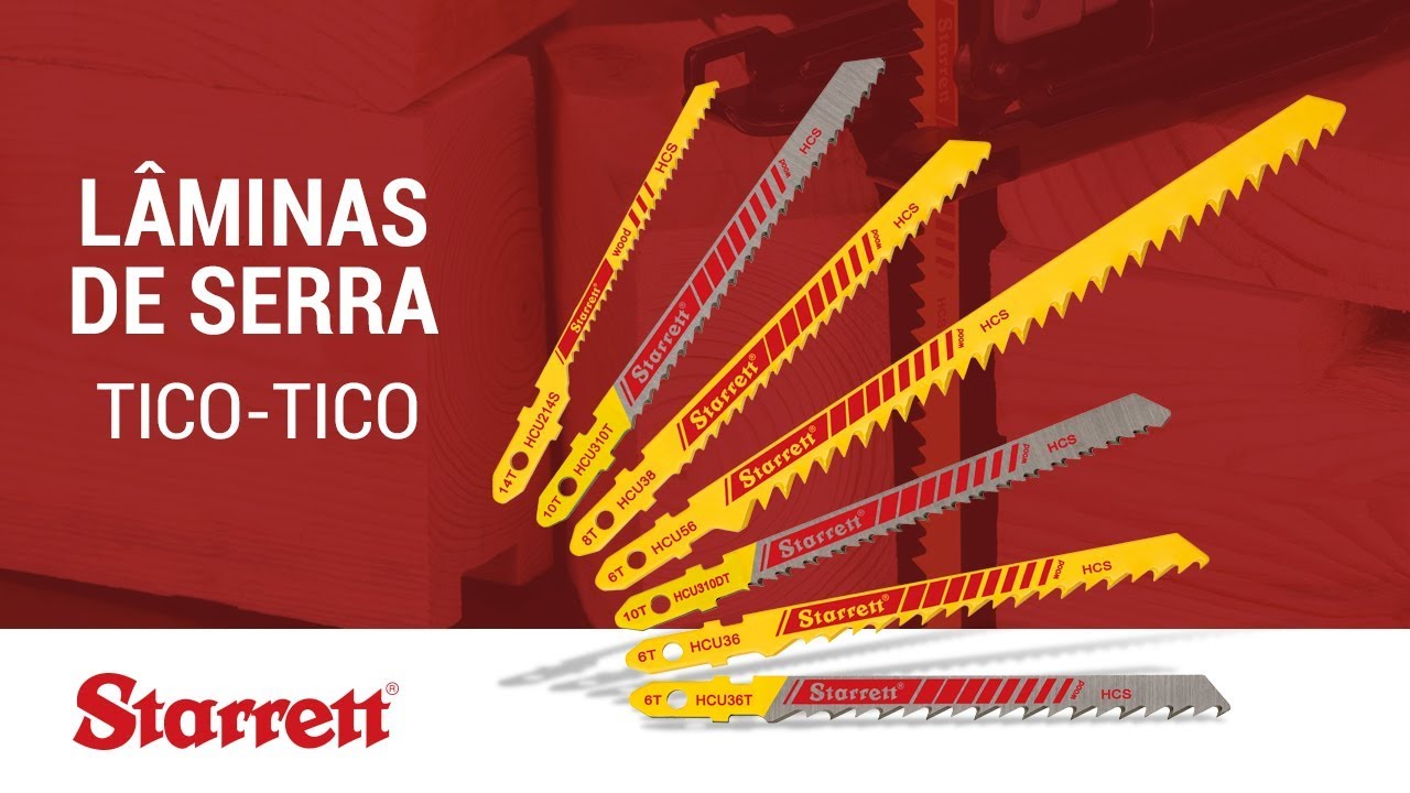 Starrett: Lâminas de Serra