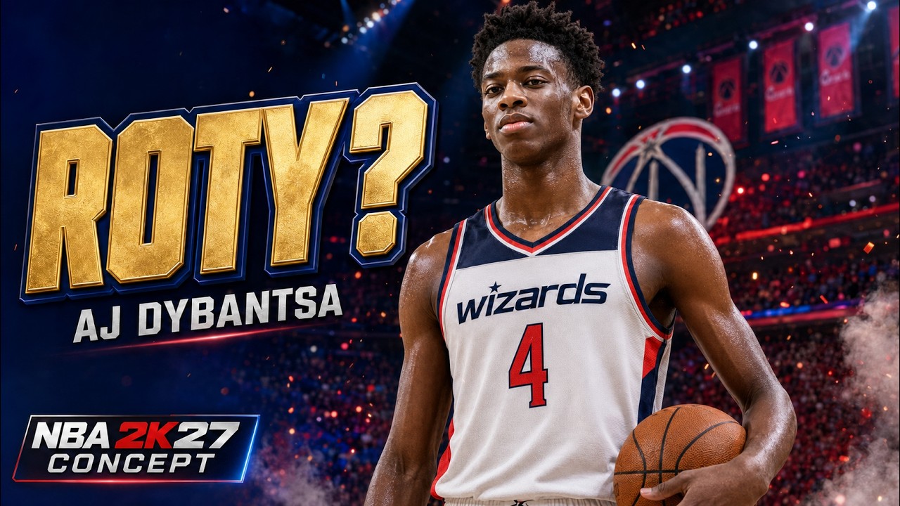 🔥Could AJ DYBANTSA Win ROTY?🏀NBA2K27 Concept🏀