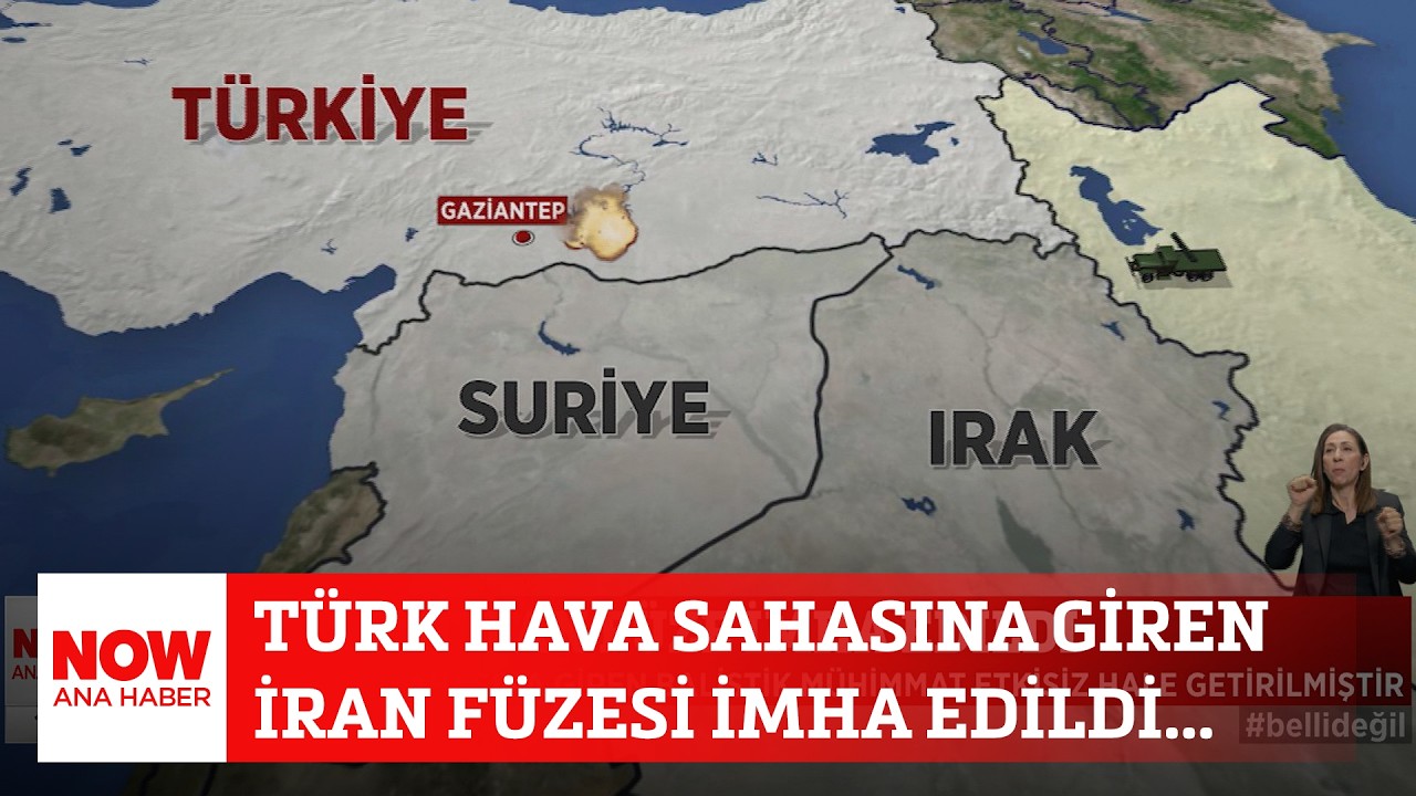 Türk hava sahasına giren İran füzesi imha edildi... 9 Mart 2026 Selçuk Tepeli ile NOW Ana Haber
