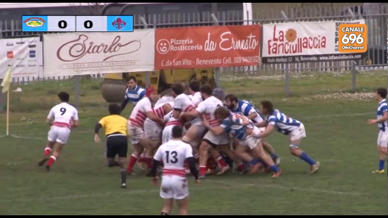 Ottopagine Rugby Benevento - Firenze (integrale)