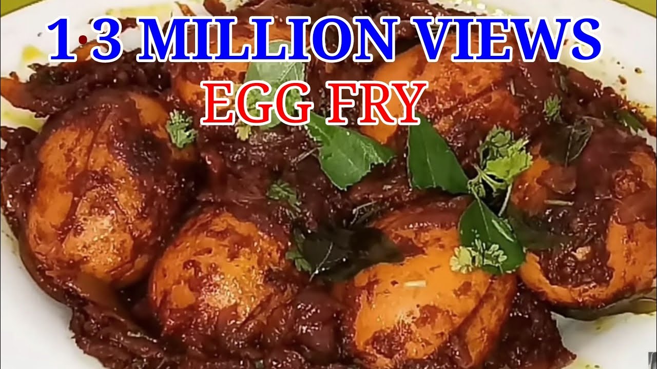 EGG MASALA ROAST  - EGG FRY IN TAMIL - EGG FRY RECIPE - SIDE DISH IN TAMIL - முட்டை வறுவல்