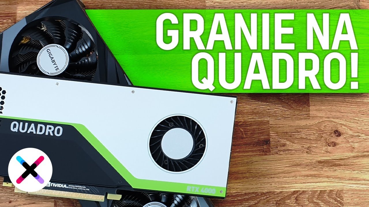 GRANIE NA QUADRO? 😲 | Test i porównanie Quadro RTX 4000 z GeForce RTX 3070 w grach i aplikacjach