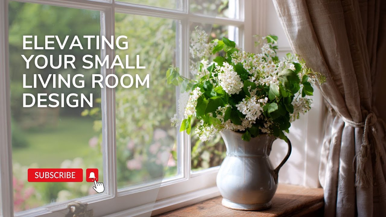 Effortless French Chic: Elevating Your Small Living Room Design