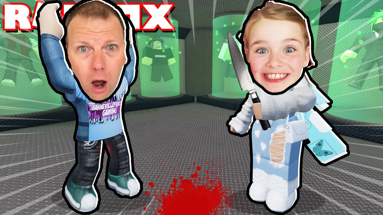 MIN DATTER SNØD MIG I MURDER MYSTERY 2! Dansk ROBLOX