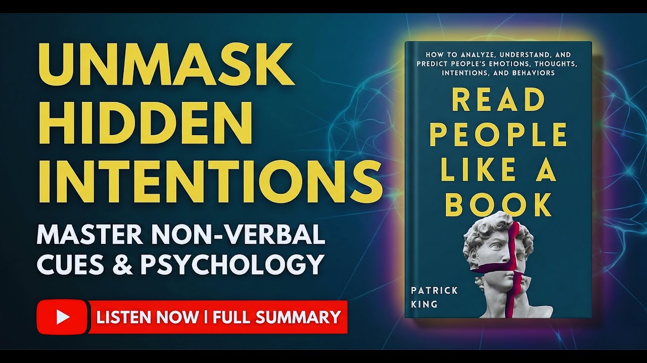 Read Anyone Instantly — Read People Like a Book Summary (Patrick King)