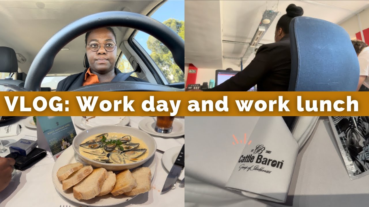 VLOG: Work Day and Work Lunch | Spend the Day with Me | Morning Prep | Cattle Barron
