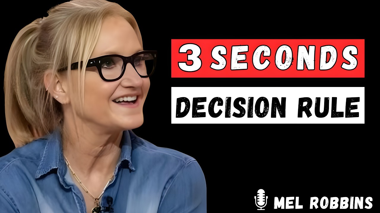 The 3 Second Decision Rule That Will Change Your Life Forever | Mel Robbins Motivation