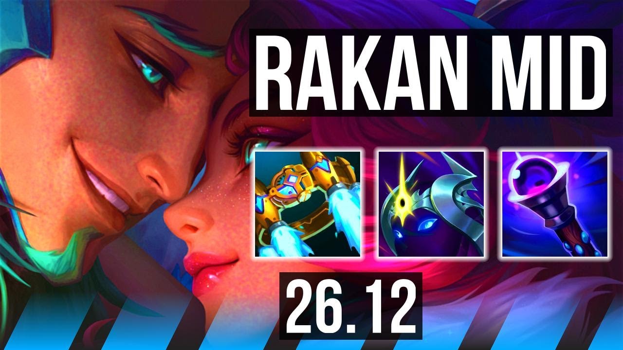 RAKAN vs XERATH (MID) | Grasp Of The Undying, 29K damage | EUW Diamond | 26.12