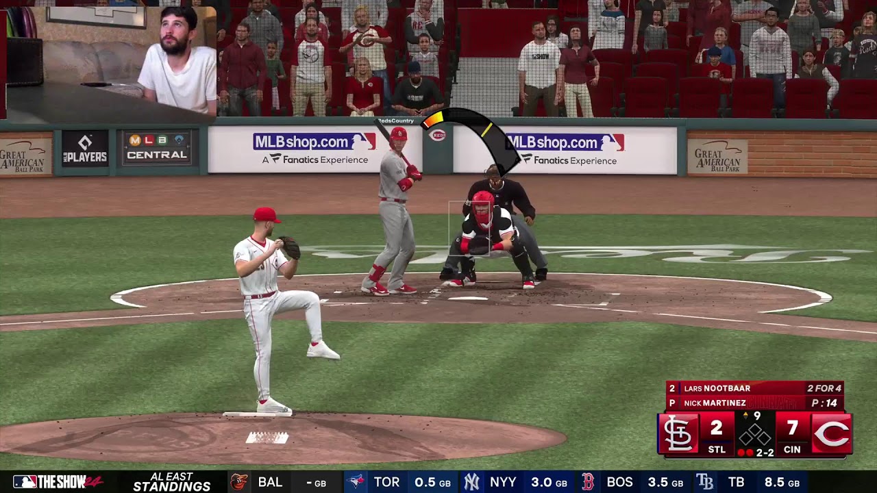 Mlb The Show 24 Reds vs Cardinals Game 56