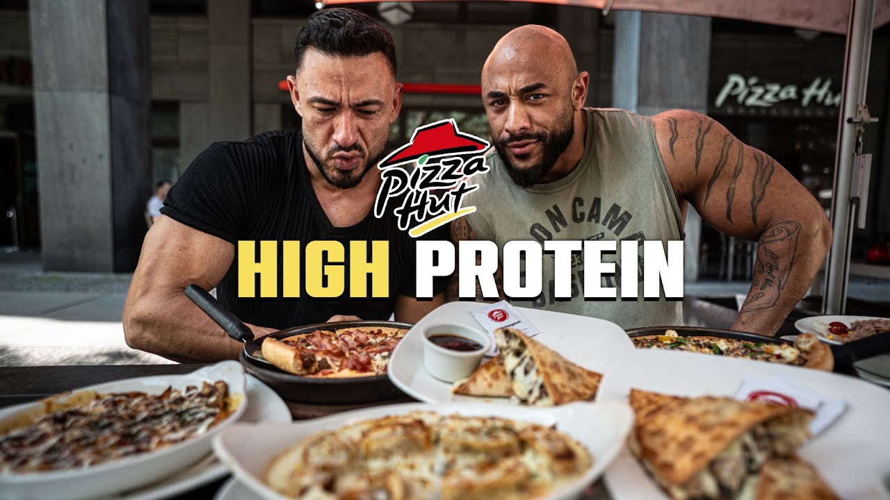 Wir essen High Protein bei Pizzahut mit diesen Tricks!