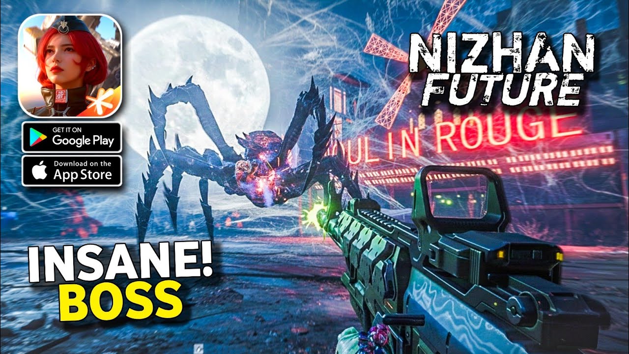 Nizhan Future Gameplay! | Spyder Queen PVE | UltraGraphics Android IOS