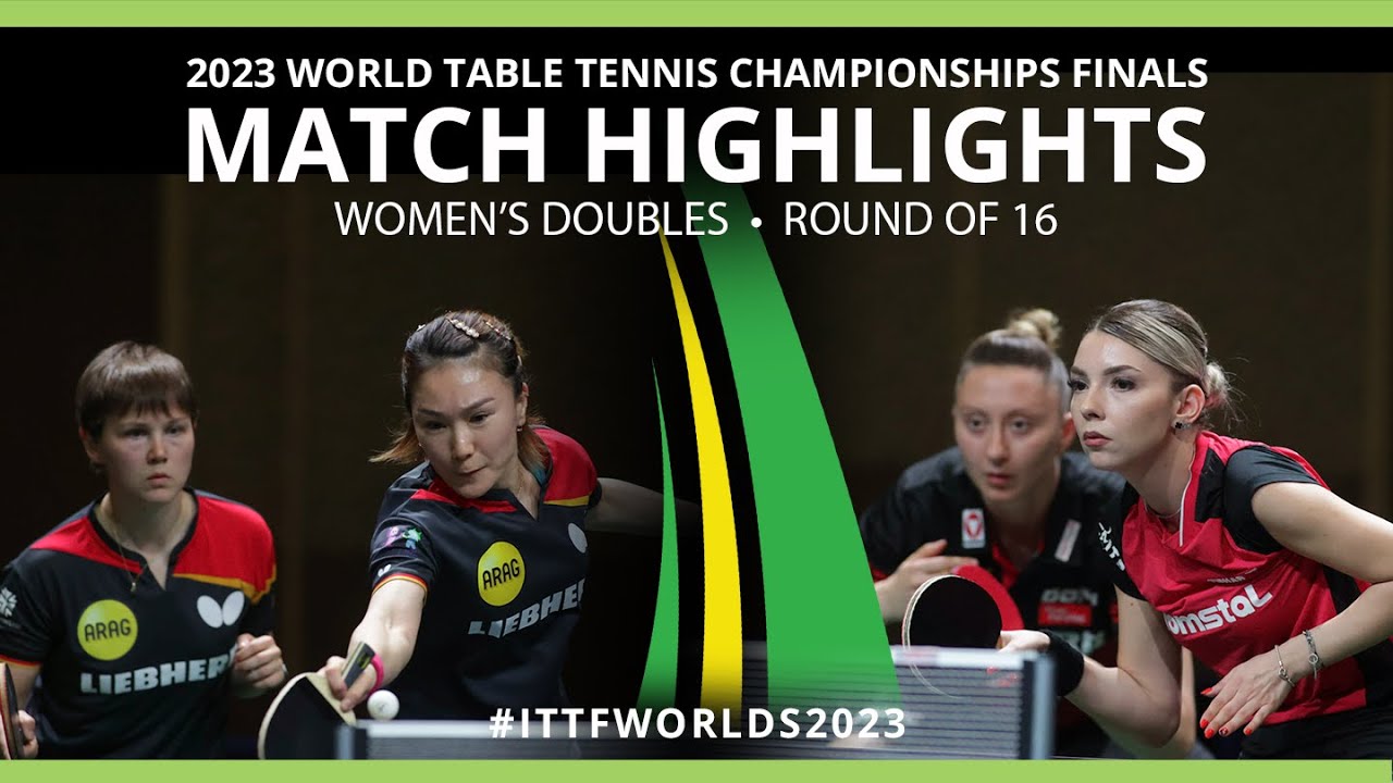 Mittelham/ Shan vs Polcanova/ Szocs  | WD R16 | 2023 ITTF World Table Tennis Championships Finals
