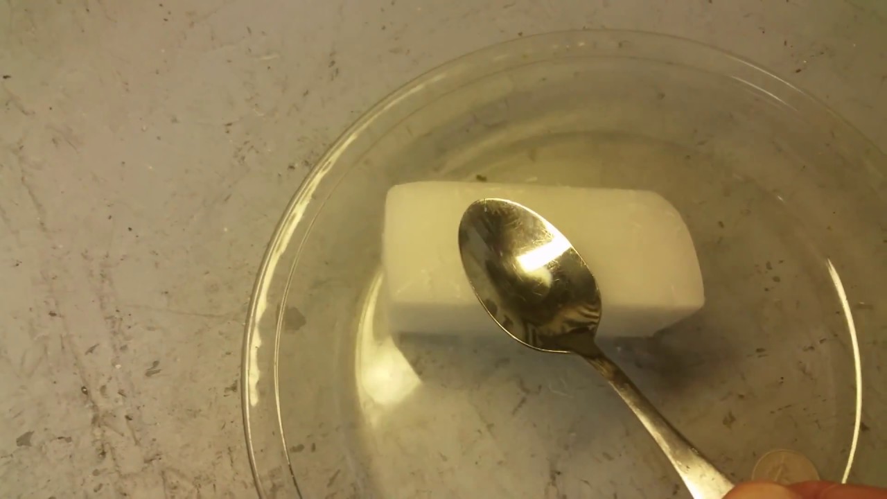 Dry Ice Touching Metal - Loud Annoying Screams And Squeals