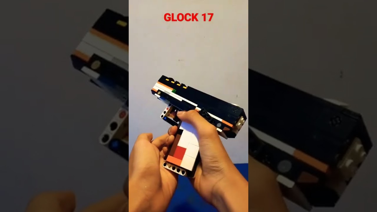 LEGO Glock 17 | Reload | 4 stud wide | 