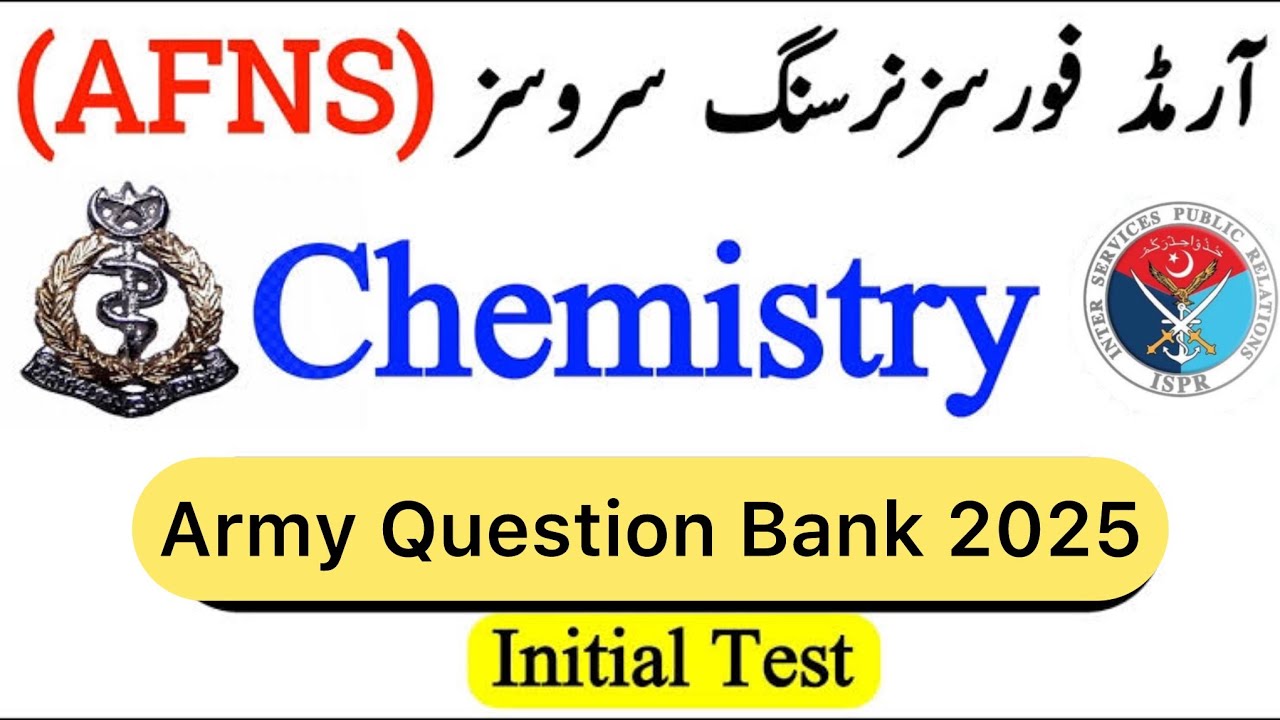 Afns academic most repeated mcqs 2025| Afns chemistry important mcqs| Afns past papers 2025