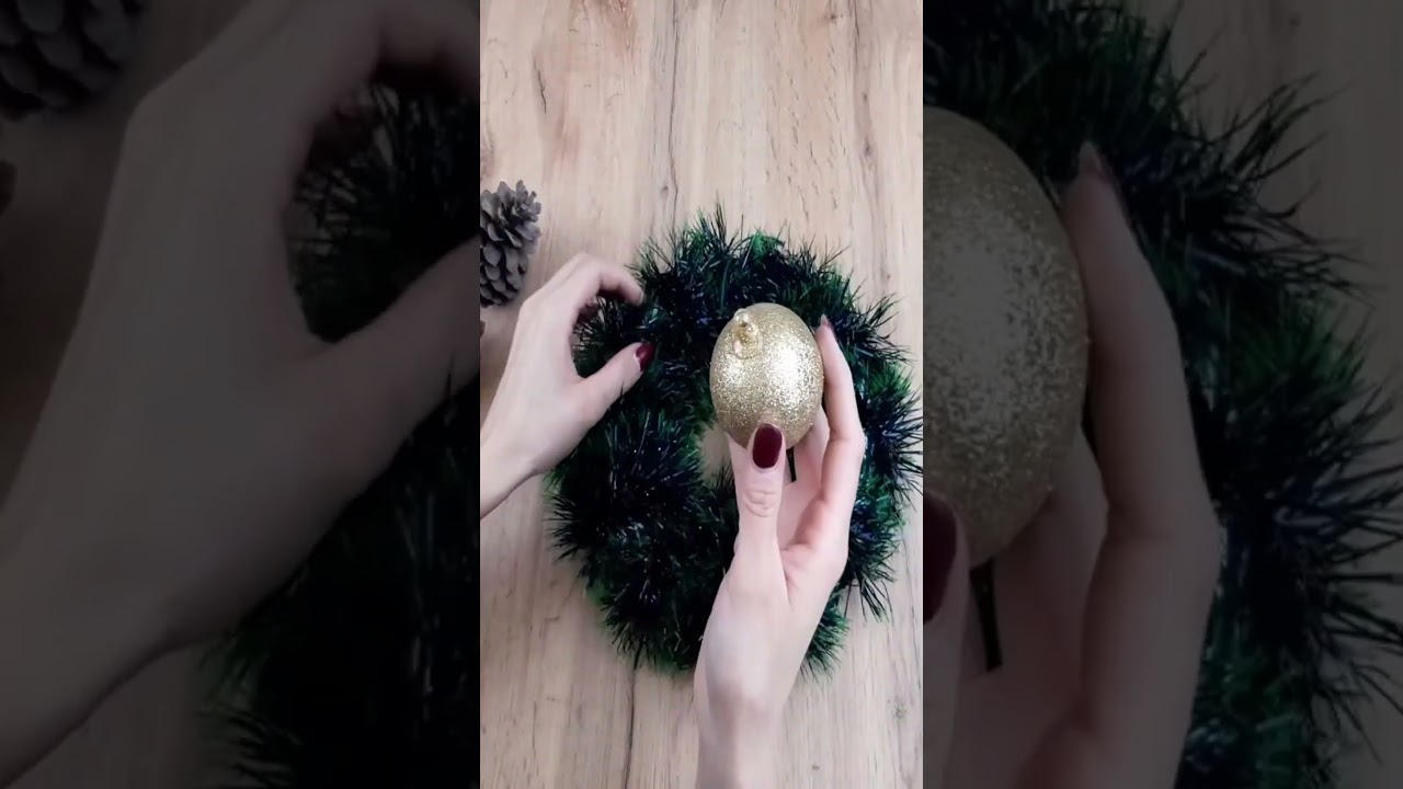 Ghirlanda di Natale per la porta di casa  🥰