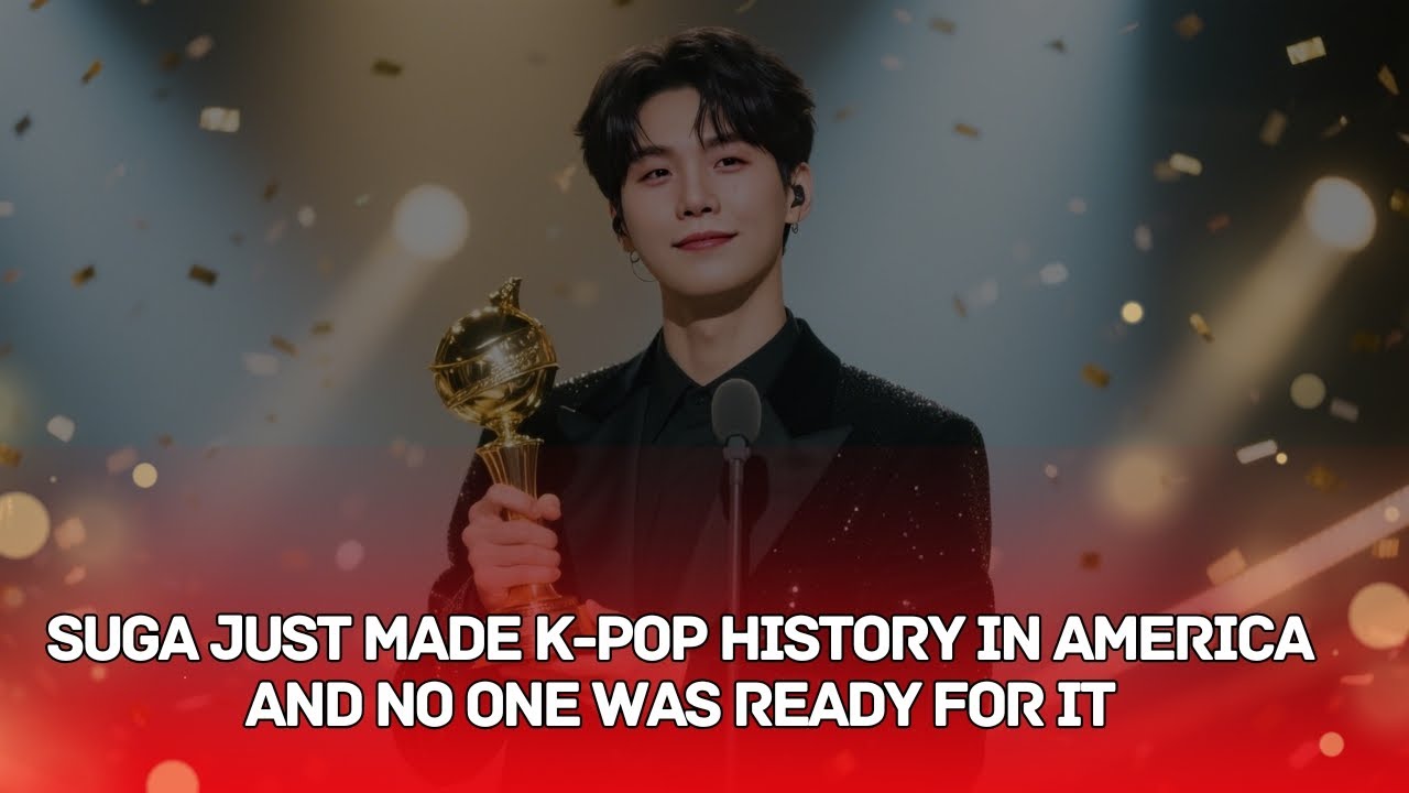 Suga Just Made K-Pop History in America, And No One Was Ready for It