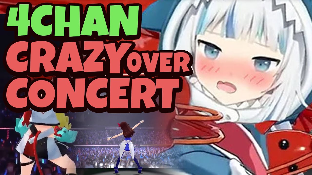4chan's Deranged Reaction To Hololive Concert And EN's 3D