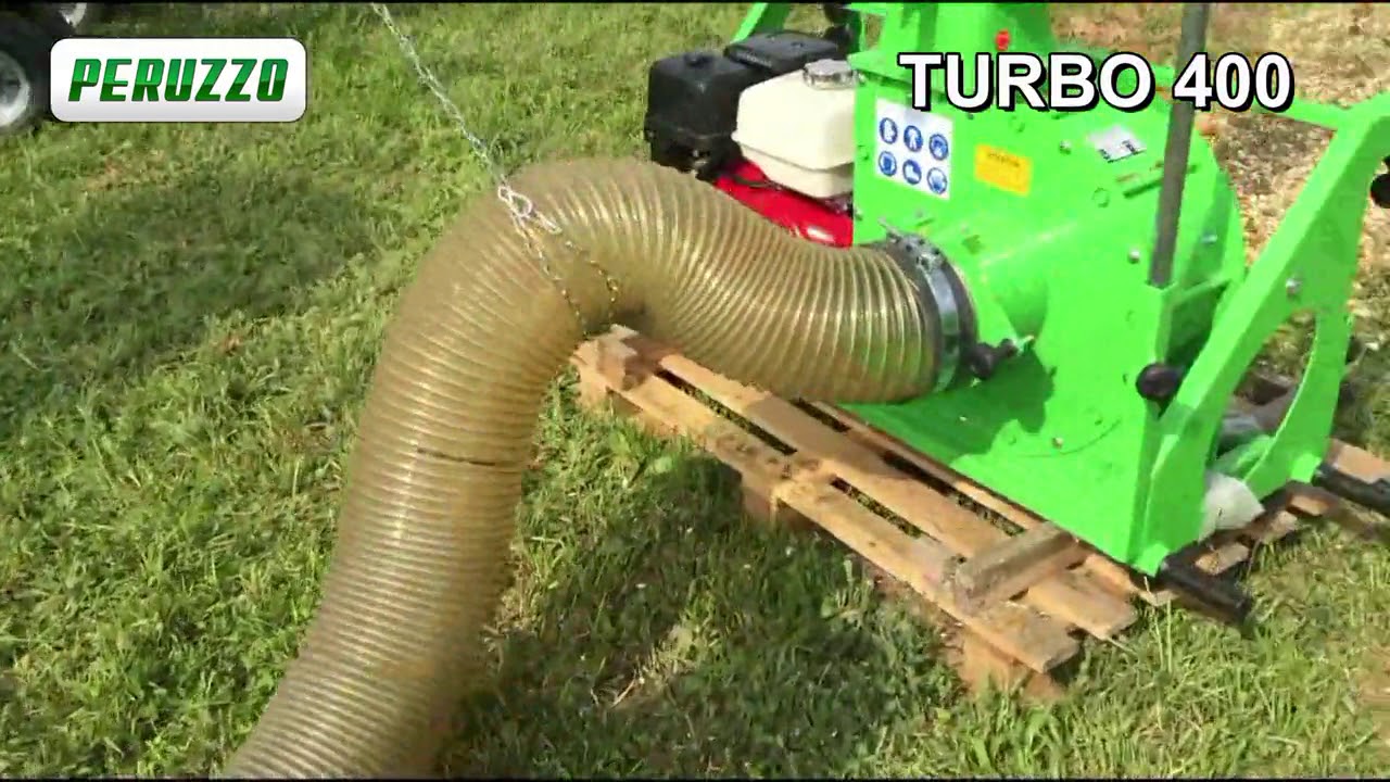 TURBO 400 vaccum leaves collector