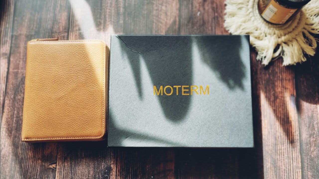 Moterm A6 Dune zip📙 Кожа растительного дубления