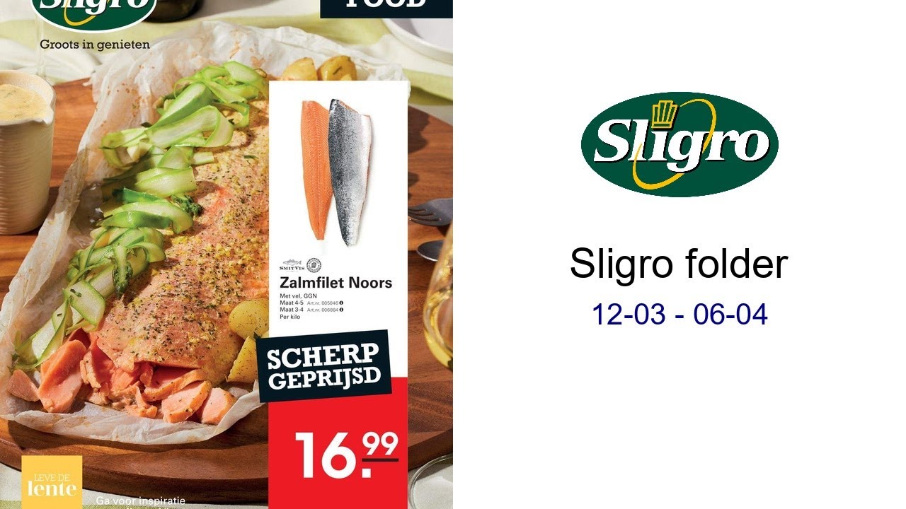 Sligro folder 12-03 - 06-04
