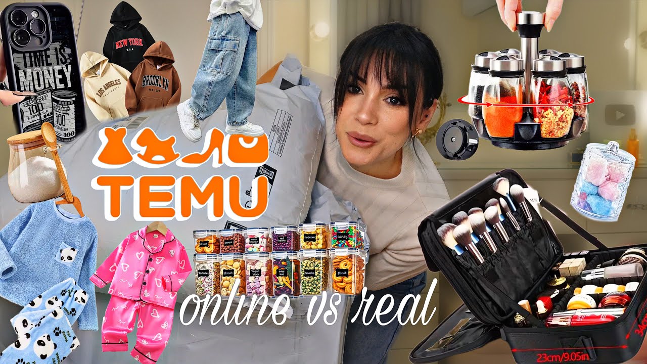 Çfarë porosita 🆚 Çfarë më erdhi | Temu Haul 
