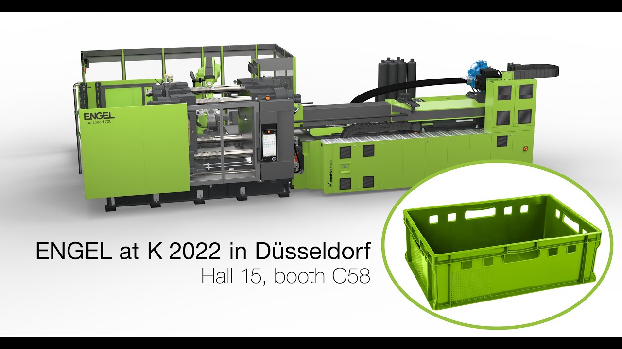 More efficiency in the production of standardised large containers with ENGEL duo speed 700