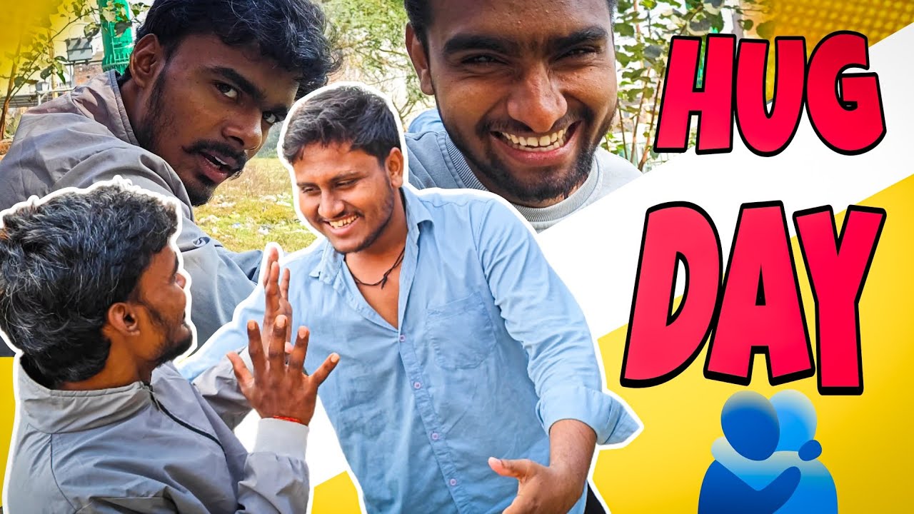 Celebrating Hug Day With Friend