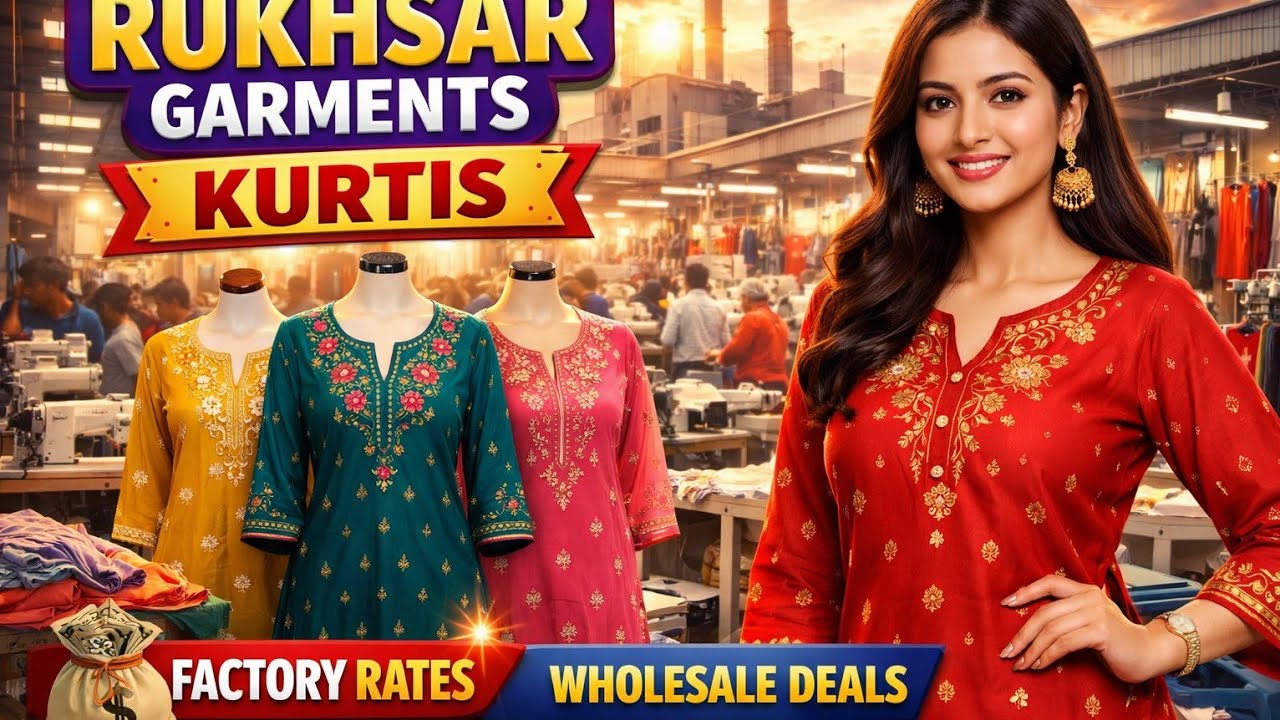 Ghas bazar lowest price kurti shop in mumbai rukhsar garments 