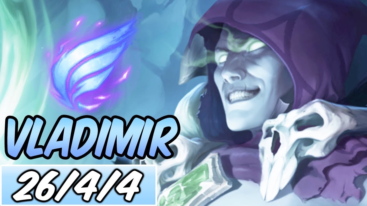 FULL AP BURST 45% CDR VLADIMIR MID | 62k DMG | Build & Runes | League of Legends