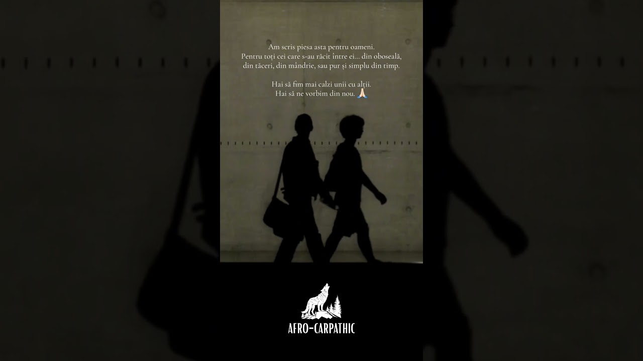 Piesa mult așteptată - Rece ca Noiembrie, este pe drum! 🚀 #afrocarpathic #rececanoiembrie