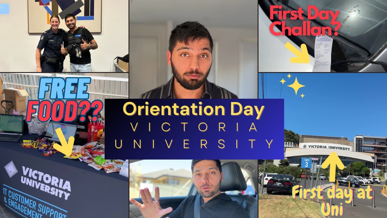 Orientation Day at VICTORIA University - DESI IN AUSTRAILIA