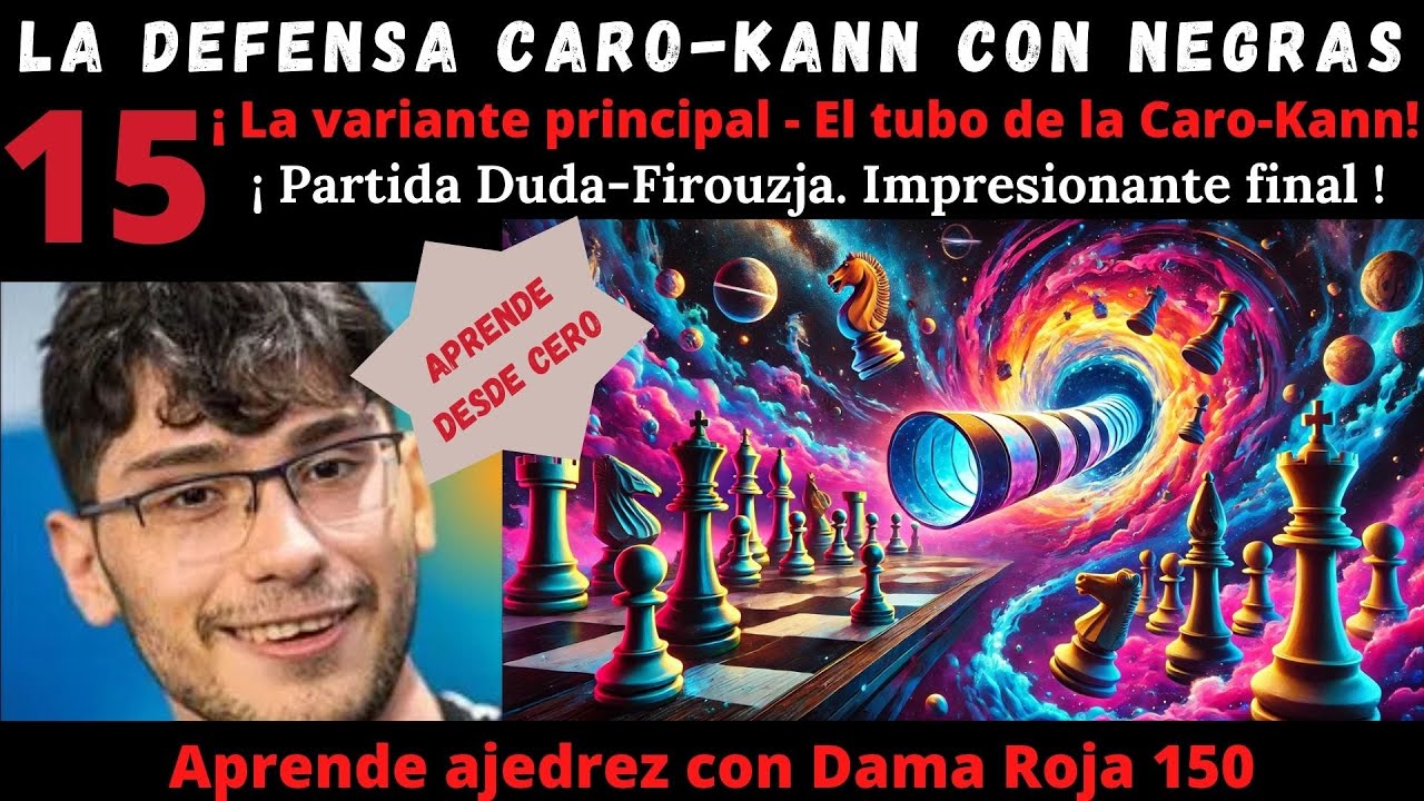Caro-Kann | El tubo con 4…Af5: la ruta principal que todos deben conocer (Cap. 15)