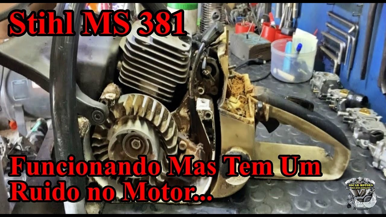 Stihl MS 381, Que Batida e Essa no Motor??