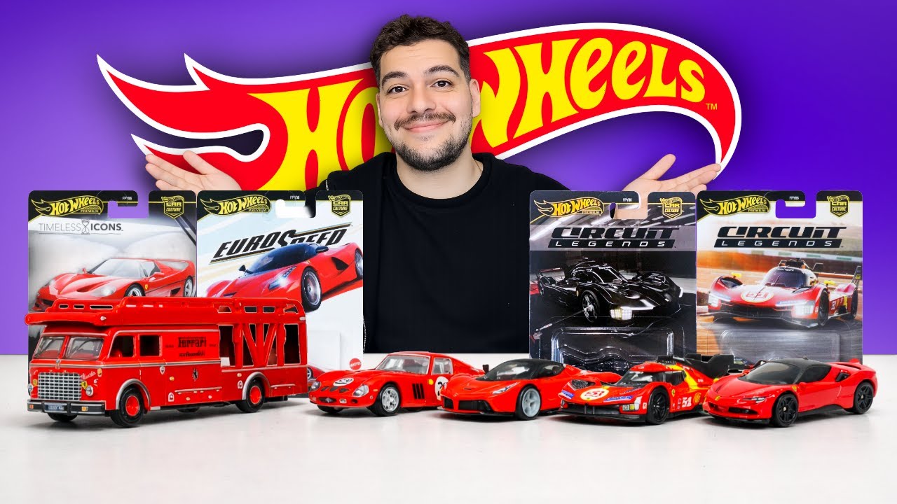 TÜM HOT WHEELS FERRARİLERİ İNCELEDİM