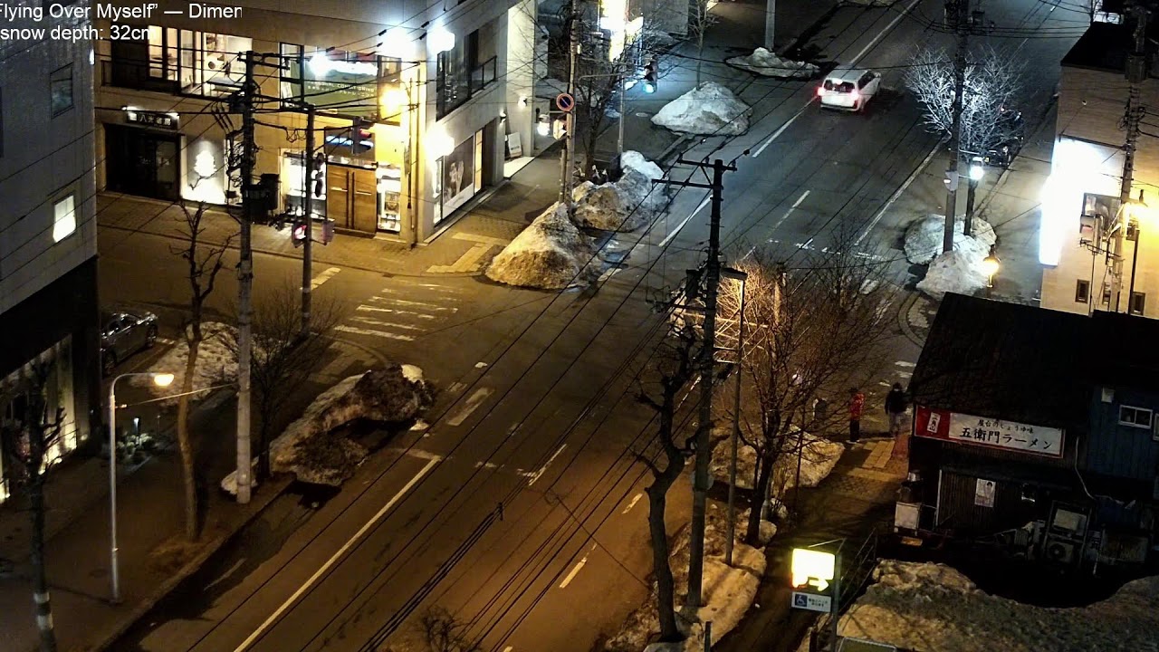 Sapporo in Winter, lofi radio 24 hours | March 16, 2026 | 札幌市中央区交差点の積雪ライブカメラ