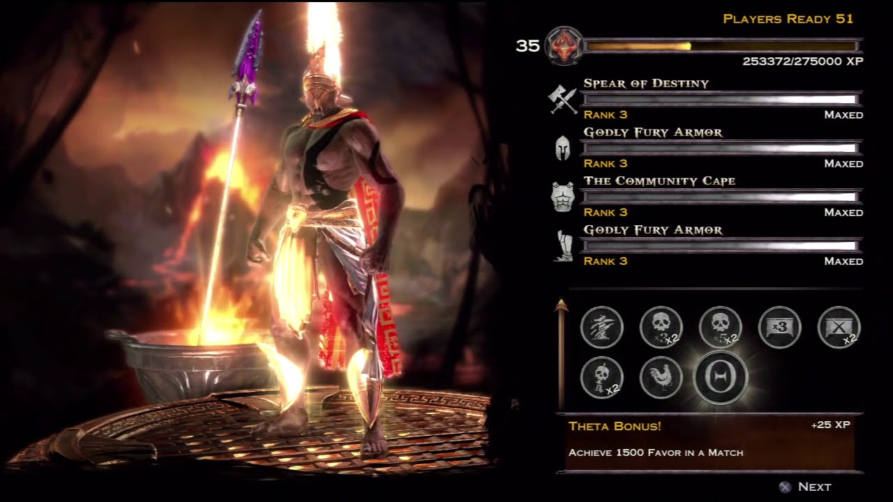 GOD OF WAR ASCENSION Multiplayer - Spear of Destiny, Godly Spear of Ares, MATCH OF CHAMPIONS