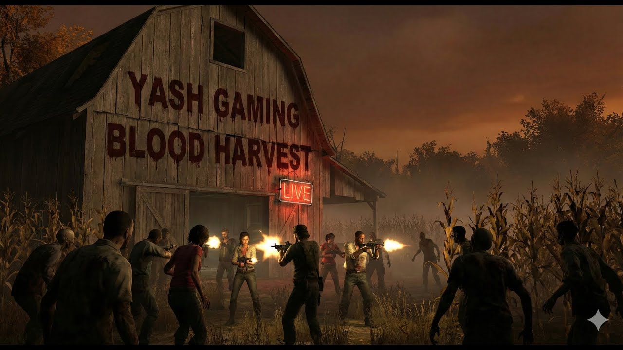 CORNFIELD NIGHTMARE! 🧟‍♂️ Blood Harvest Finale Survival - #l4d2 #zombiesurvival