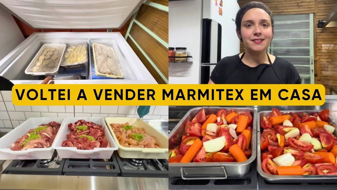 COMO COMEÇAR A VENDER MARMITEX EM CASA DE FORMA LUCRATIVA: PARTE 1 - ABASTECENDO O FREEZER
