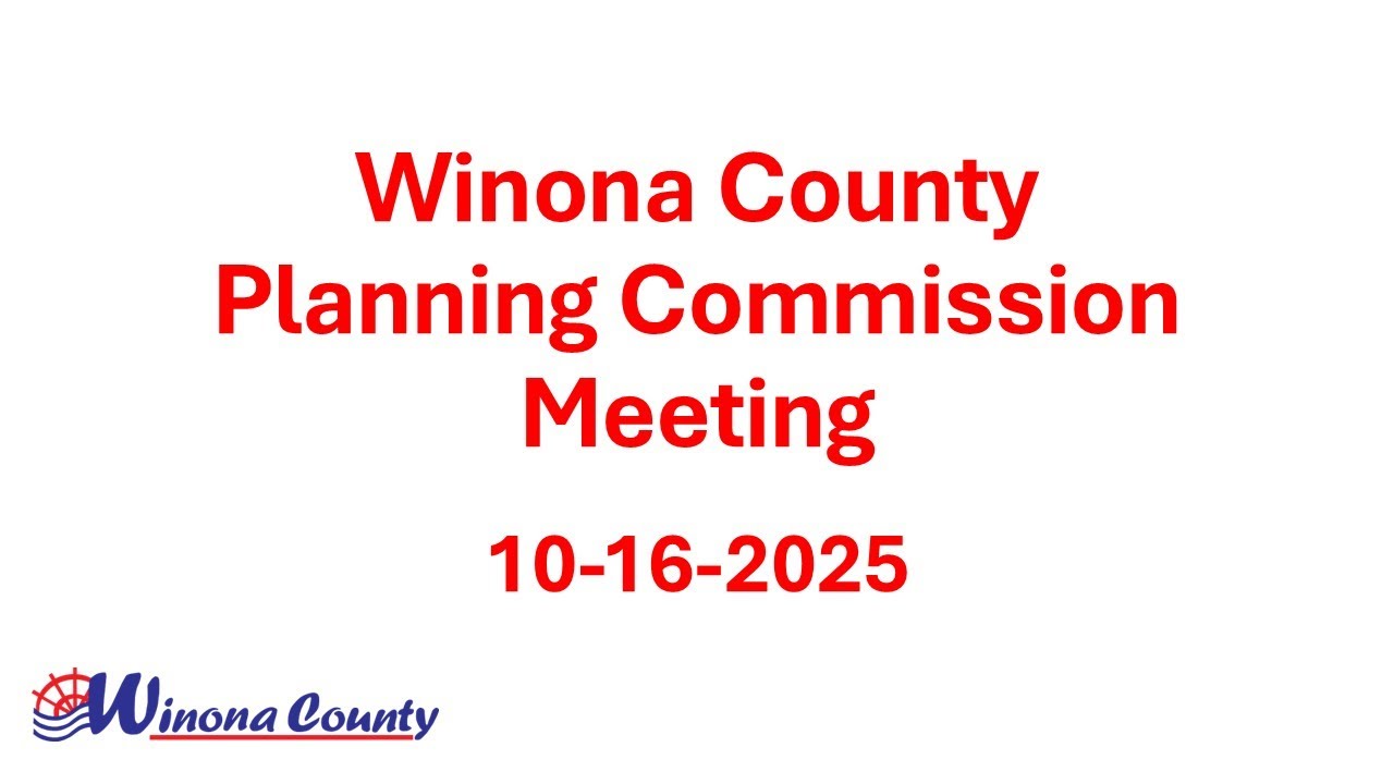 10-16-2025 Planning Commission Meeting