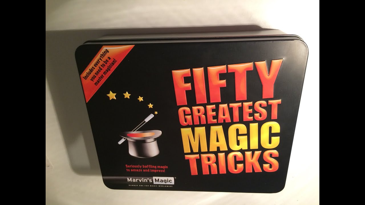marvins magic part one fifty greatest magic tricks
