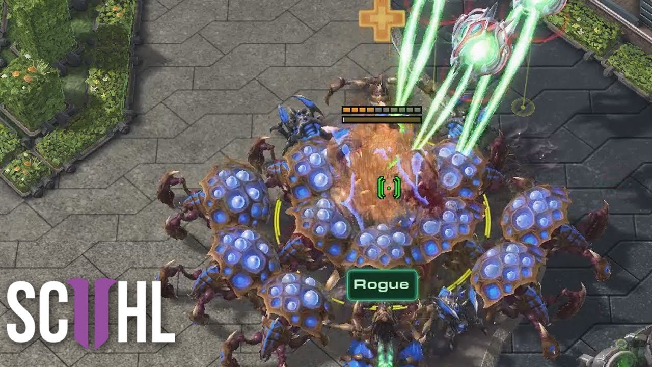 MASS NYDUS WORM - Starcraft 2: Stats vs Rogue