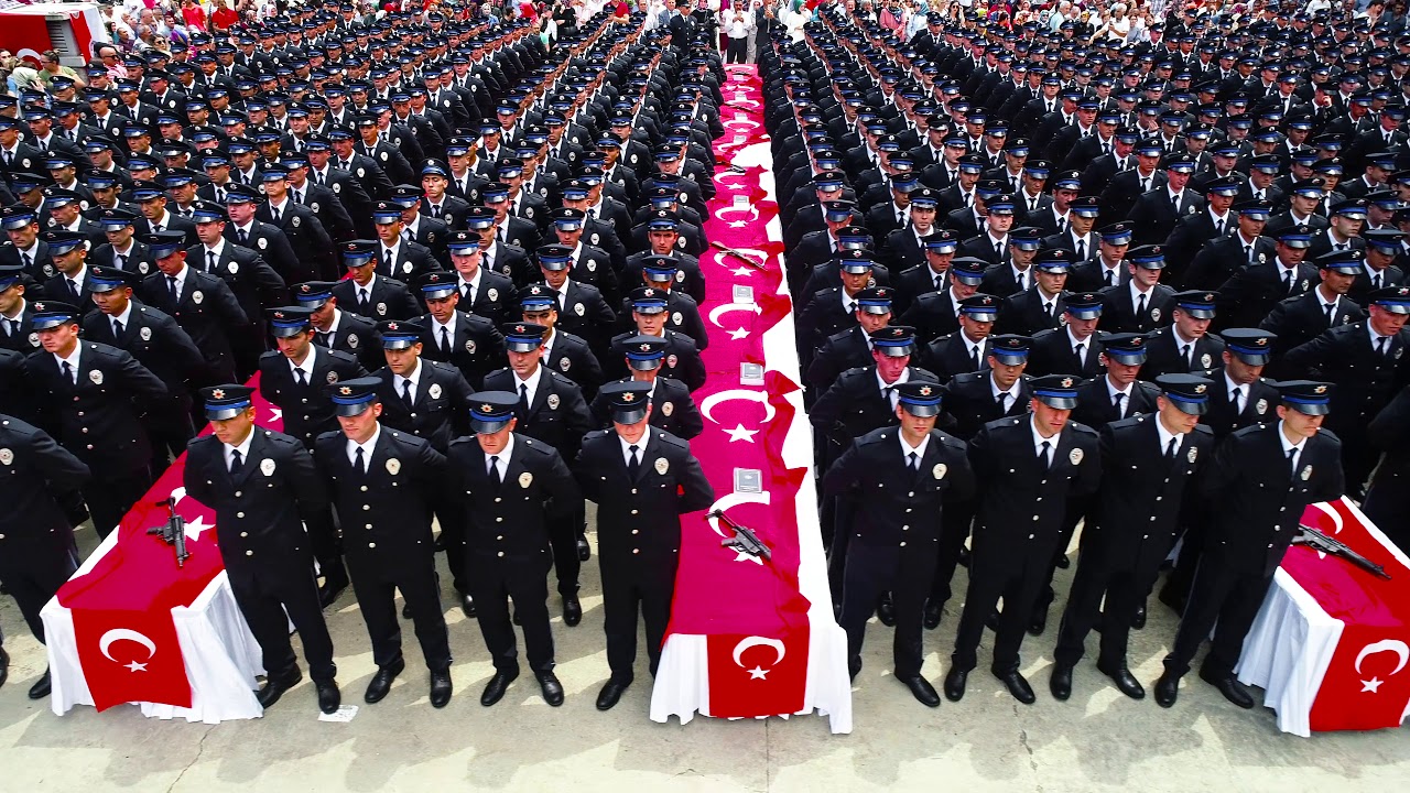 Rize Pomem Yemin Töreni - Havadan Çekim 4K