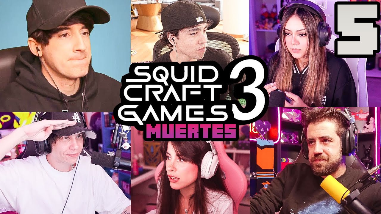 MU3RT3S EN LOS SQUID CRAFT GAMES 3 DIA 5